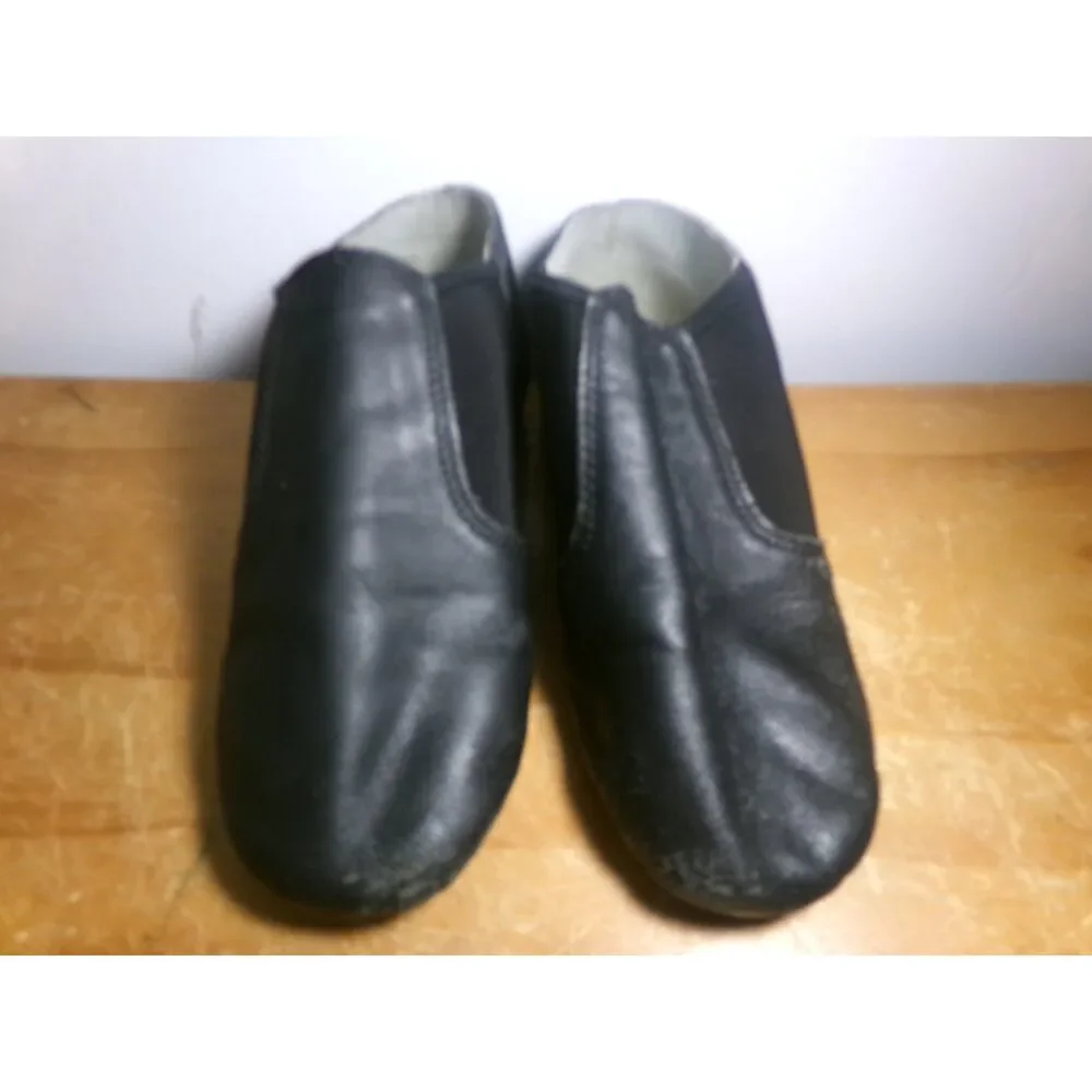 Pre-Owned Dance Jazz Shoes Dance Class Adult 6M Slip On Leather Split Sole